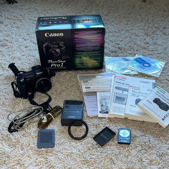 Canon PowerShot Pro 1 8.0MP Digital Camera - Black - Picture 1 of 16